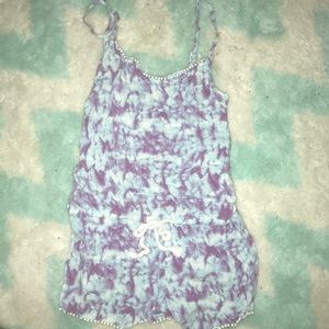 Tie dyed romper from xhilaration !